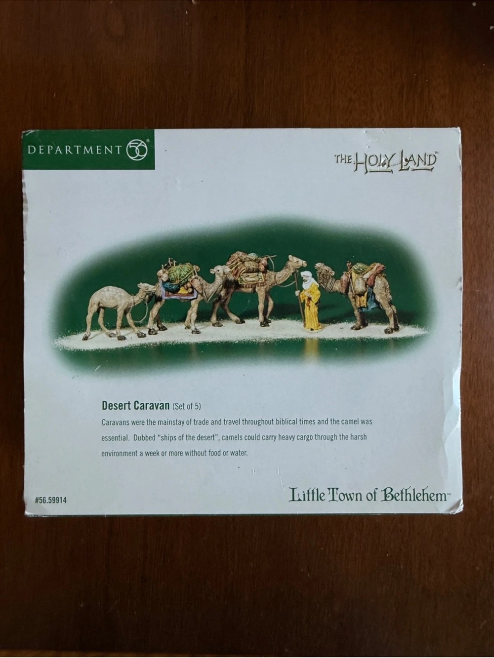 Department 56 Little Town of Bethlehem “Desert Caravan”